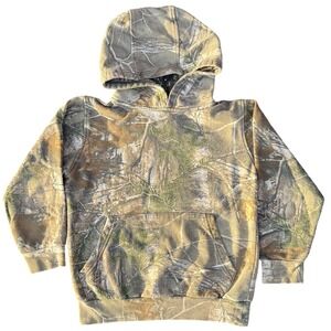Game Winner Youth Camo Hoodie Medium Hunting Print Pullover‎